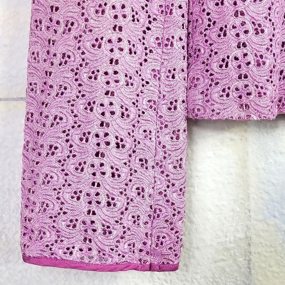 Pink Lace Women's Blazer - Picture 2 of 6